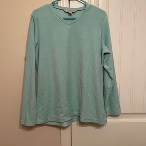 Gander Mountain: Guide Series fleece blue long sleeve top